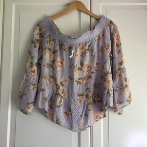 American Eagle Off-the-Shoulder Top